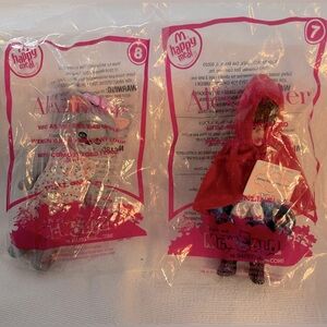 2010 McDonald's Madame Alexander Dolls 
Red Riding Hood & Big Bad Wolf